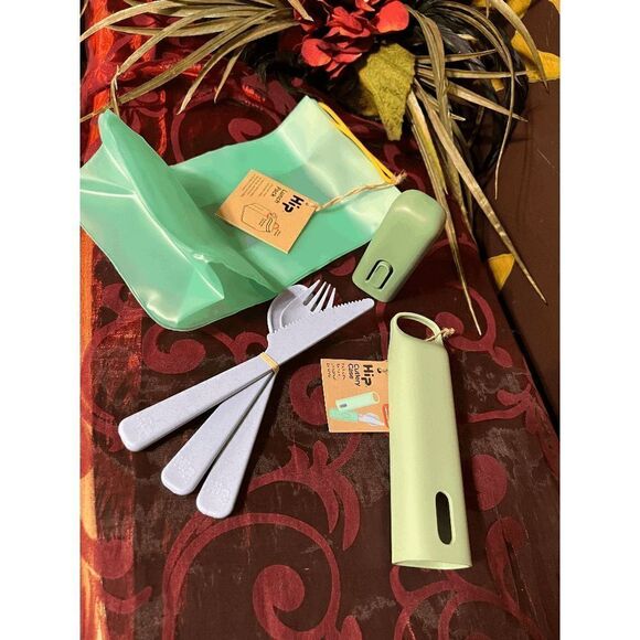 NWT HIP Lunch Pack and Utensil Set - Picture 1 of 2